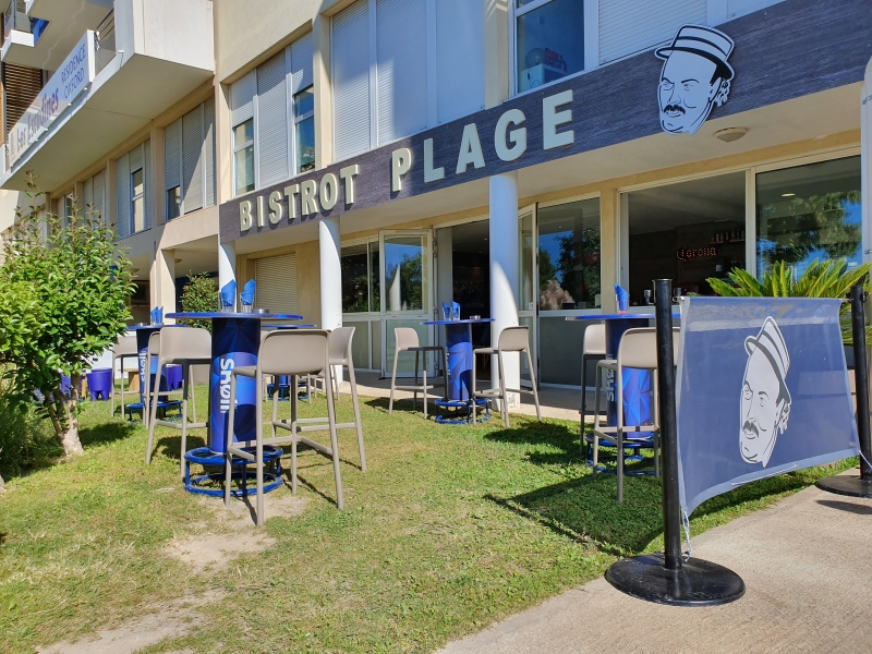 NOUVEAU RESTAURANT ! Le BISTROT PLAGE vous attend pour déjeuner
